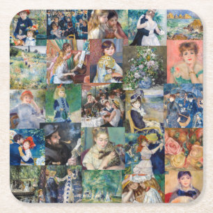 Dessous-de-verre Carré En Papier Pierre-Auguste Renoir - Chefs-d'oeuvre