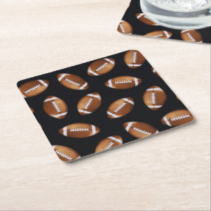 Dessous-de-verre Carré En Papier Préparez pour un certain football ?