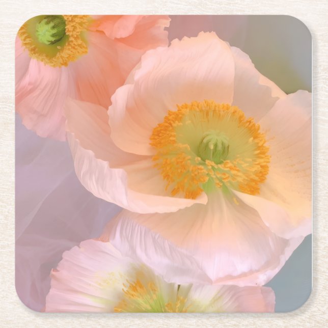 Dessous-de-verre Carré En Papier Rêveur (Devant)