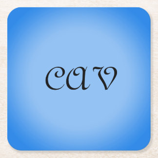 Dessous-de-verre Carré En Papier Sangria Cornflower Blue