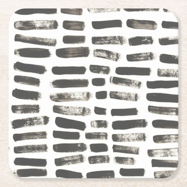 Dessous-de-verre Carré En Papier Signaux mixtes III (Devant)