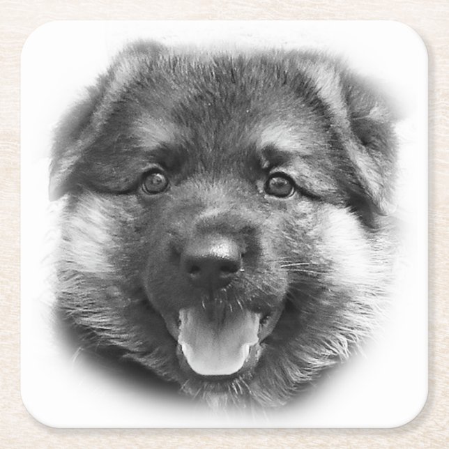 DESSOUS-DE-VERRE CARRÉ EN PAPIER SOIS COMME BONK ! (Devant)