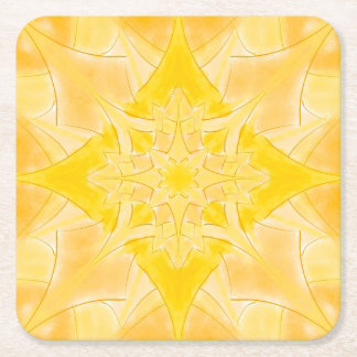 Dessous-de-verre Carré En Papier Sunshine Bright