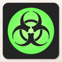 Symbole de biodanger vert