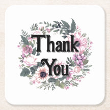 Tag Fleur Thankyou Wreath Classy Coquette
