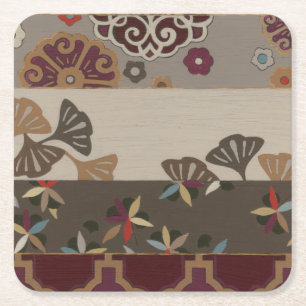 Dessous-de-verre Carré En Papier Tapisserie automnale II