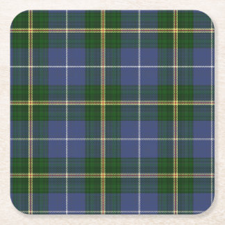 Dessous-de-verre Carré En Papier Tartan de la Nouvelle-Écosse