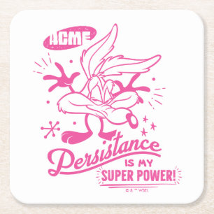 Dessous-de-verre Carré En Papier Tasty Retro WILE E. COYOTE™