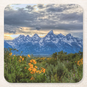 Dessous-de-verre Carré En Papier Tetons grand