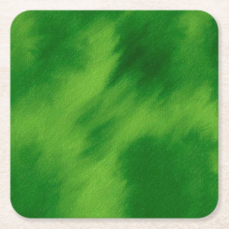 Dessous-de-verre Carré En Papier The cross and the green of the forest