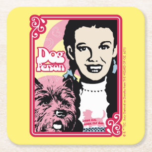 Dessous-de-verre Carré En Papier The Wizard Of Oz™ Dorothy™ & Toto™ - Dog Person