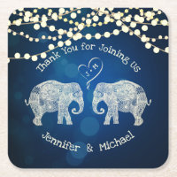 TONNES D'AMOUR Elephant Couple Mariage Faveur