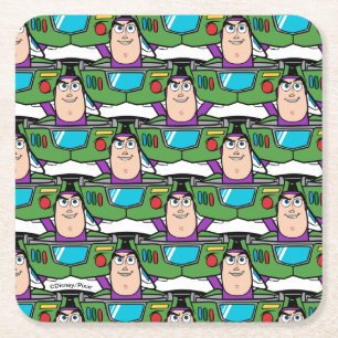 Dessous-de-verre Carré En Papier Toy Story 5   Escadron Galactique Buzz Lightyear