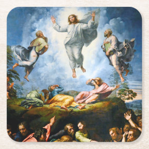 Dessous-de-verre Carré En Papier Transfiguration, Raphael