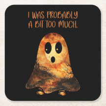 Un fantôme d'Halloween Sarcastique