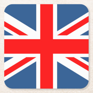 Dessous-de-verre Carré En Papier Union Jack