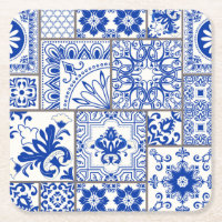 Victorian Majolica : Patchwork Tile Motif.