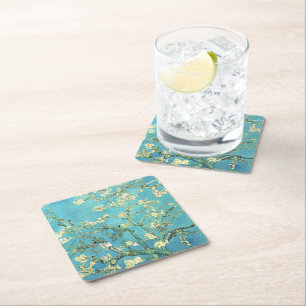 Dessous-de-verre Carré En Papier Vincent van Gogh Blossomong Aramande