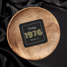 Vintage 1976 Retro Birthday 50th Birthday Name