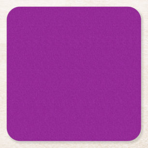 Dessous-de-verre Carré En Papier Violette simple