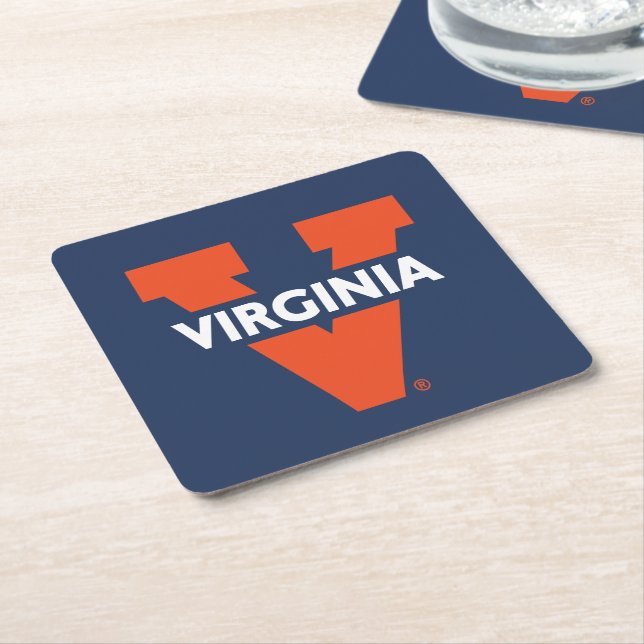 Dessous-de-verre Carré En Papier Virginia Split V (Incliné)