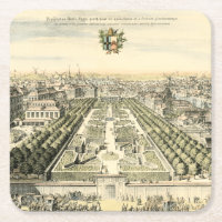Vue aérienne du jardin formel par Eric Dahlbergh