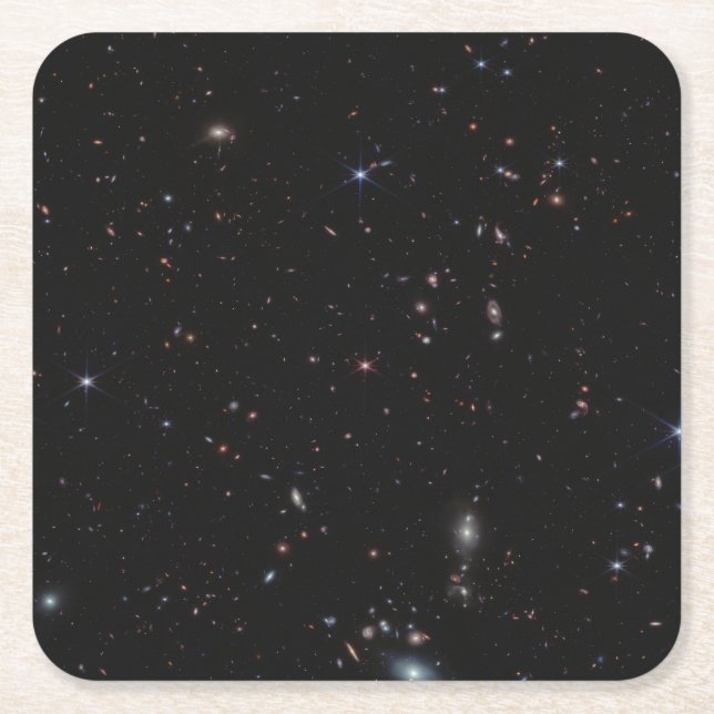 Dessous-de-verre Carré En Papier Vue Entre Les Constellations Pisces & Andromeda (Devant)