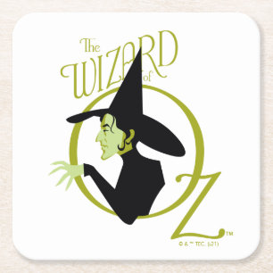 Dessous-de-verre Carré En Papier Wicked Witch™ The Wizard Of Oz™ Logo