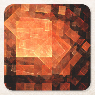 Dessous-de-verre Carré En Papier Window Light Abstract