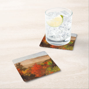 Dessous-de-verre Carré En Papier Winslow Homer, Cimes d'automne,