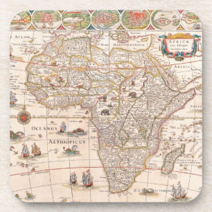 Dessous-de-verre Carte de l'Afrique 3