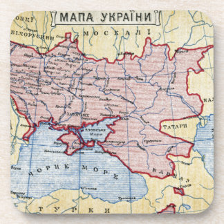 Dessous-de-verre CARTE : L'UKRAINE, c1906