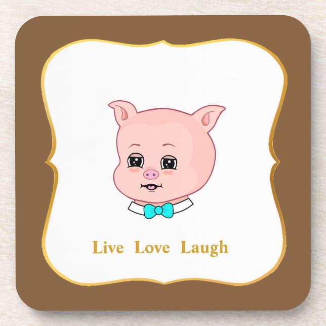 Dessous-de-verre Carton de porc mignon (Devant)
