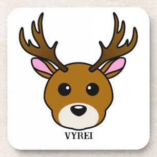 Dessous-de-verre Cartoon Deer