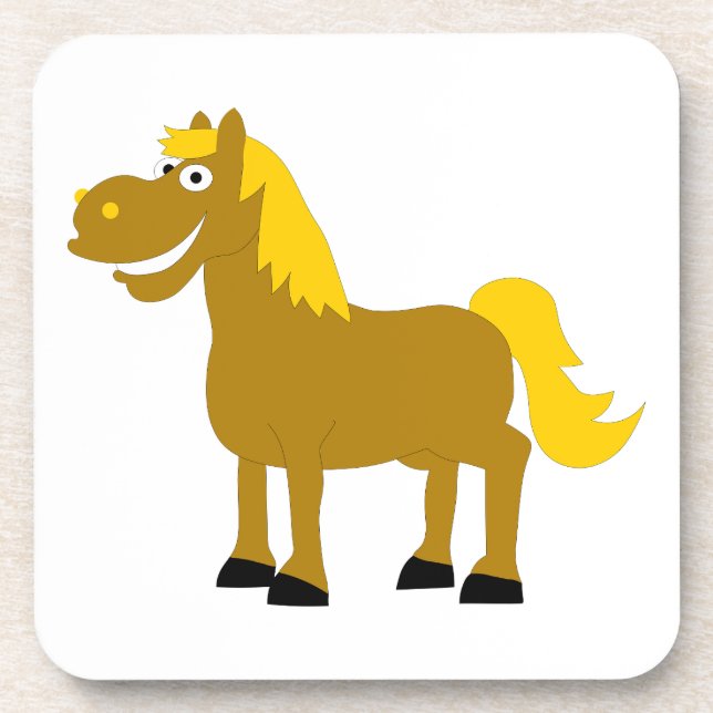 Dessous-de-verre Cartoon Horse (Devant)