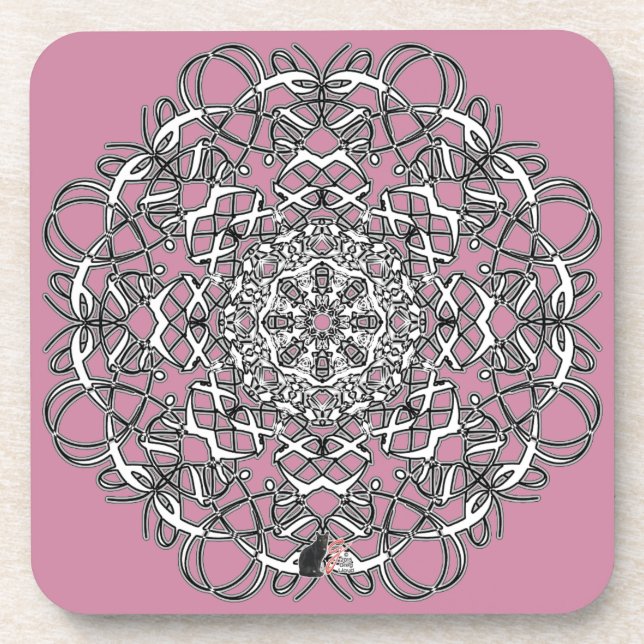 Dessous de verre Catherine Octa Glyph Dawn (Devant)