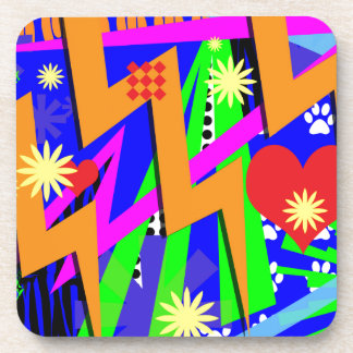 Dessous-de-verre Ce Motif sauvage des années 90