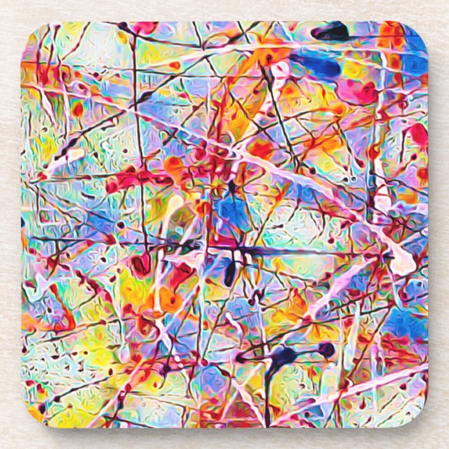 Dessous-de-verre Célébration no 4 Caster de boisson (Devant)