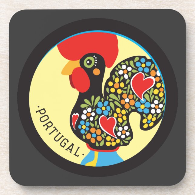 Dessous-de-verre Célèbre coq de Barcelos Nr 06 (Devant)