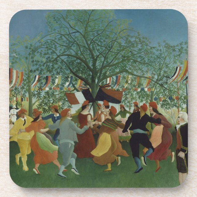 Dessous-de-verre Centenaire de l'Indépendance par Henri Rousseau (Devant)