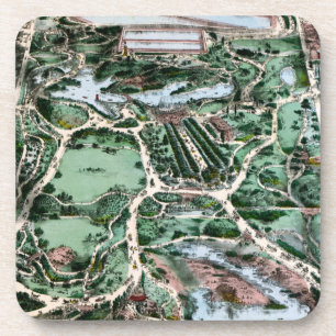DESSOUS-DE-VERRE CENTRAL PARK, 1860
