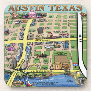 Dessous-de-verre Centre-ville Austin Texas 14