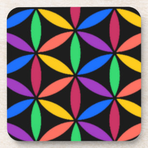 Dessous-de-verre Cercles arc-en-ciel