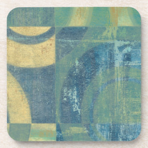 Dessous-de-verre Cercles et panneaux multicolores