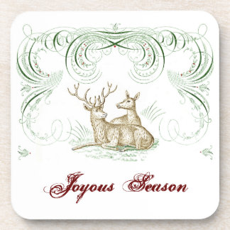 Dessous-de-verre Cerf de Noël