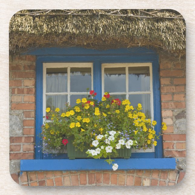 Dessous-de-verre Chalet de chaume, Adare, comté de Limerick, (Devant)