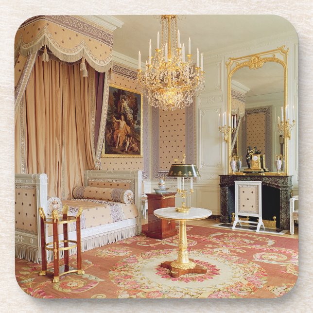 Dessous-de-verre Chambre à coucher dans le Trianon grand (photo) (Devant)
