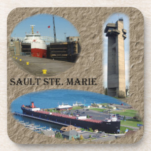 Dessous-de-verre Chambre de Sault. Ensemble de Marie de 6 dessous