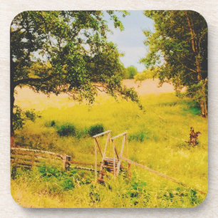 Dessous-de-verre Champ d'été de Gysinge 