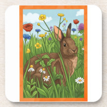 Chaque lapin aime les fleurs